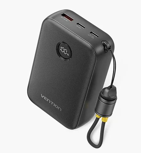 POWER BANK USB 20000MAH 22 5W BLACK FKBB0-C VENTION