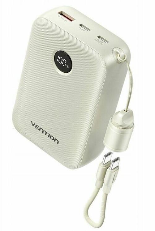 POWER BANK USB 20000MAH 22 5W BEIGE FKBN0-C VENTION