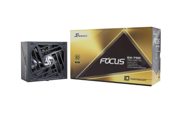 Power Supply SEASONIC FOCUS GX ATX 3 0 750 Watts Efficiency 80 PLUS GOLD MTBF 100000 hours FOCUS-GX-750-V4