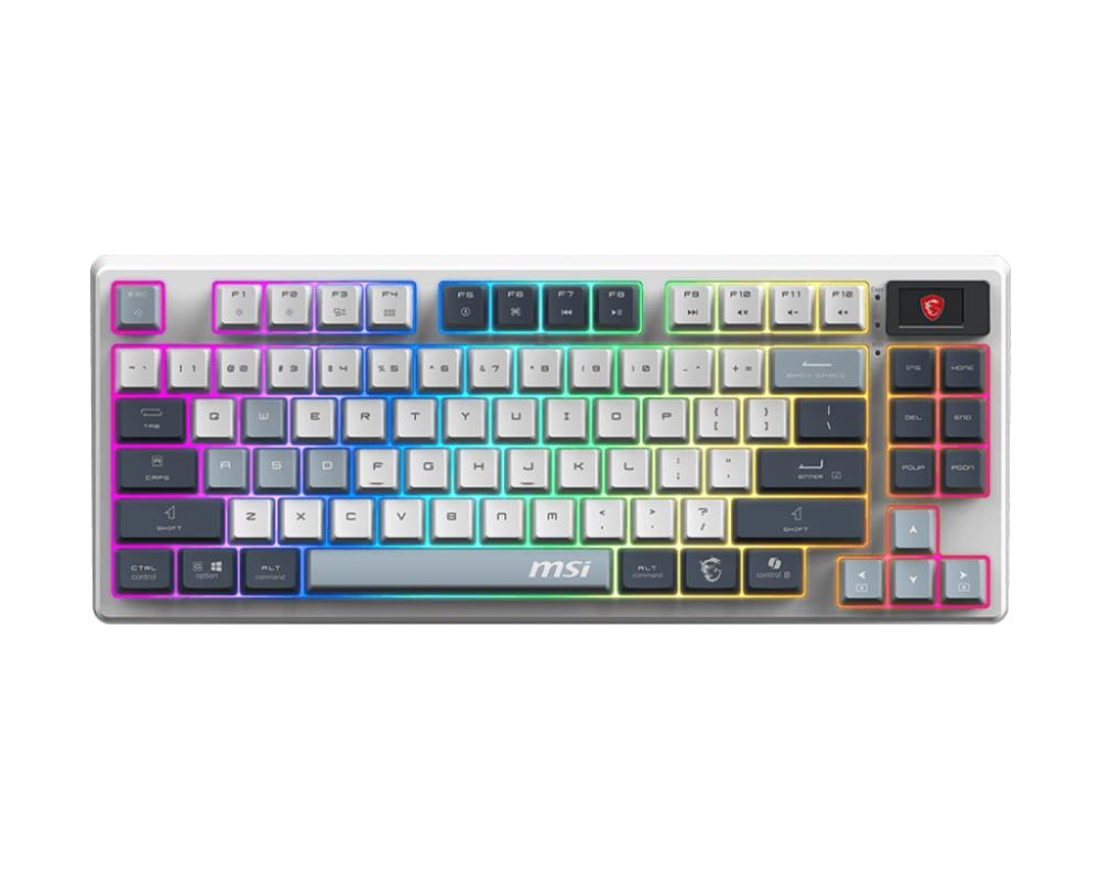 KEYBOARD GAMING BLACK US FORGE GK600 TKL MSI