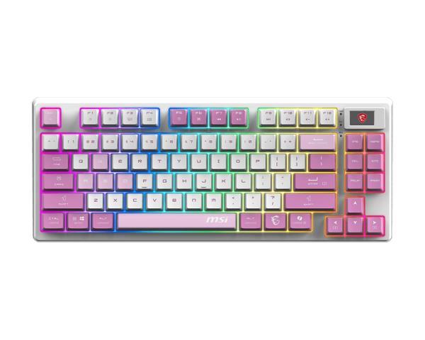 KEYBOARD GAMING VIOLET US FORGE GK600 TKL W VIOLET MSI