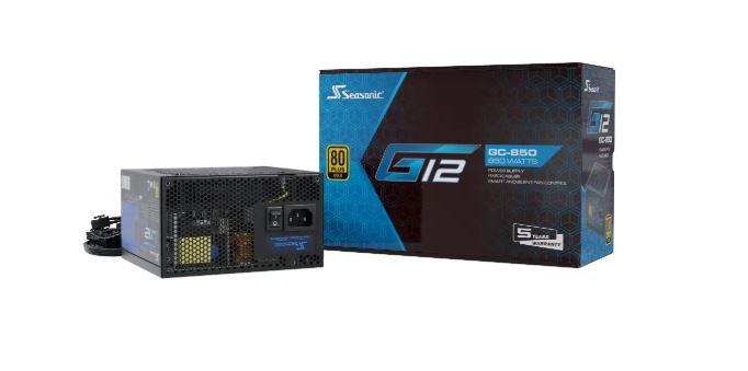 Power Supply SEASONIC G12 GC 850 Watts Efficiency 80 PLUS GOLD MTBF 100000 hours G12GC-850