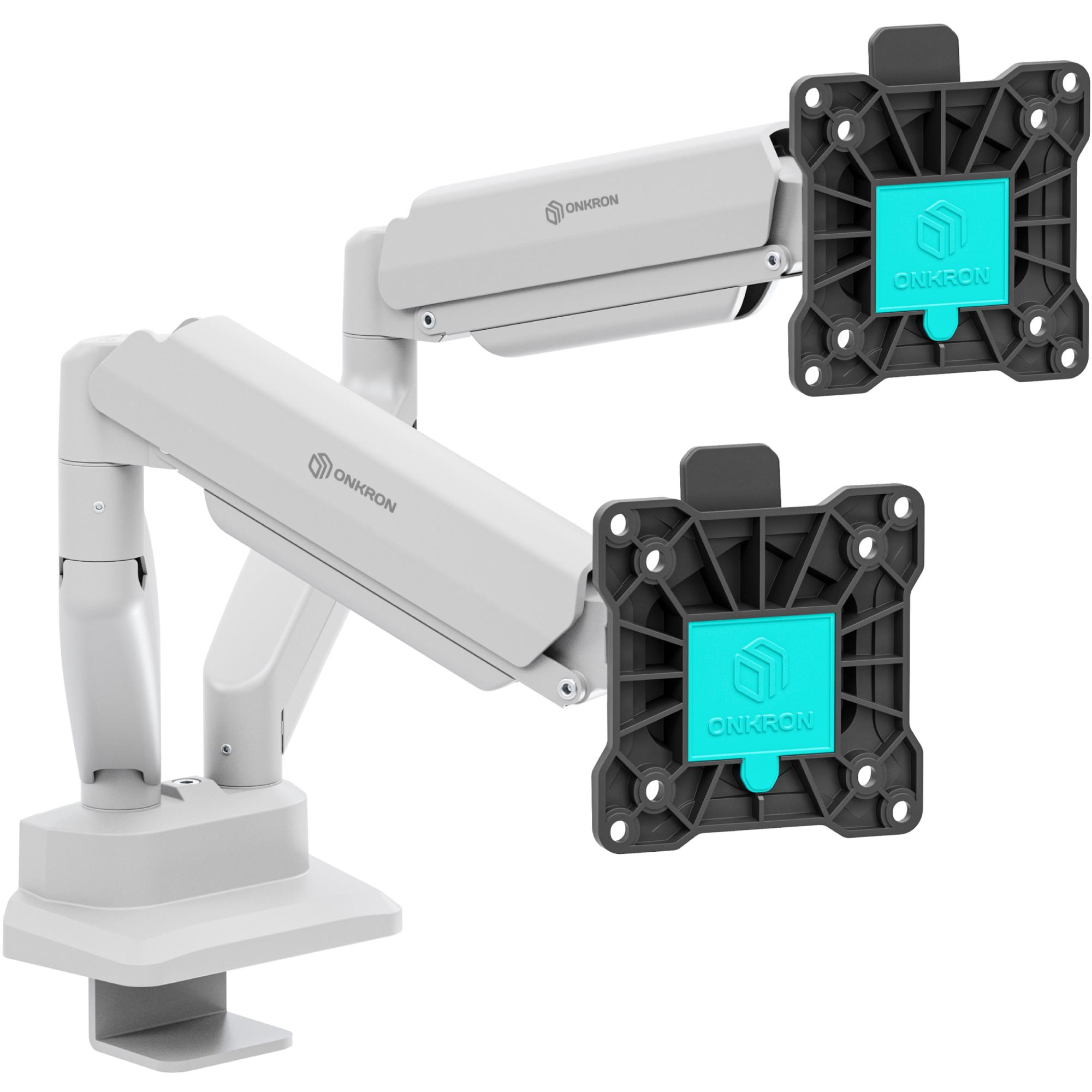 MONITOR ACC DESK MOUNT 13-32   BLK WHT G160-BW ONKRON