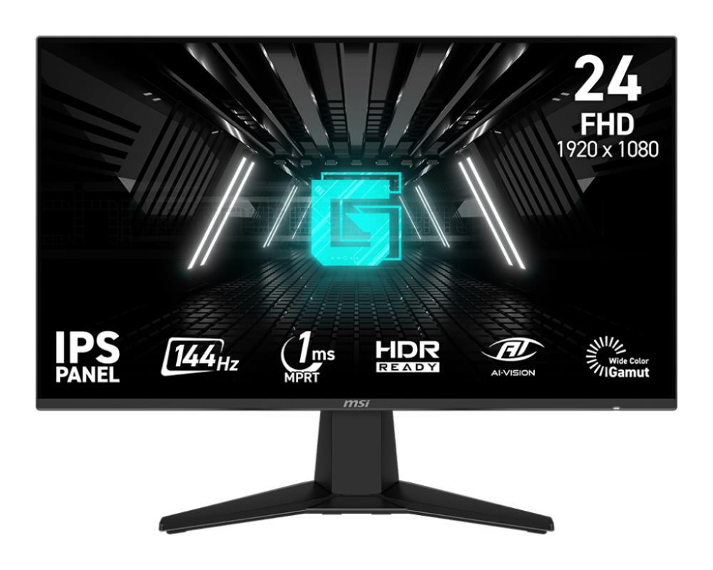 LCD Monitor MSI G242L E14 23 8   Gaming Tilt Matte Panel IPS 1920x1080 16 9 144Hz 1 ms Colour Black G242LE14