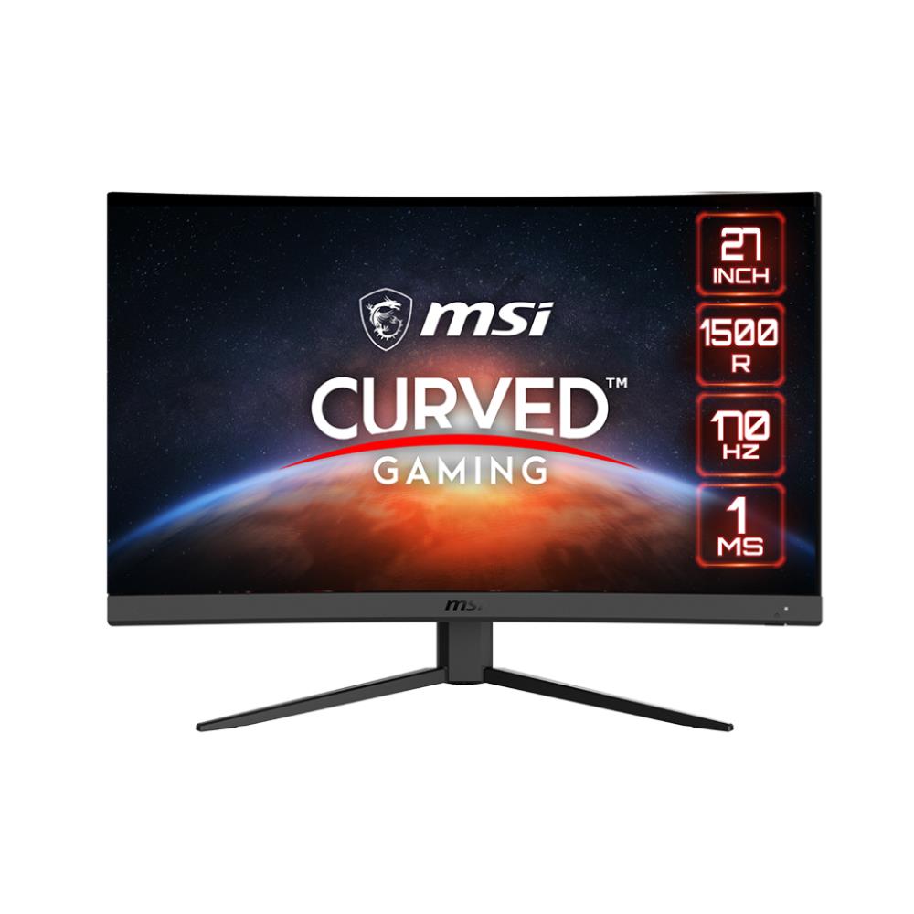 LCD Monitor MSI G27CQ4 E2 27   Gaming Curved Panel VA 2560x1440 16 9 170Hz Matte 1 ms Tilt Colour Black G27CQ4E2