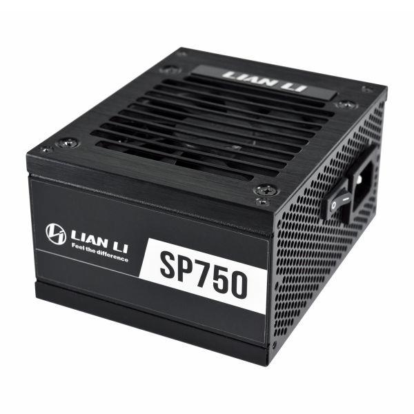 Power Supply LIAN LI SP750 BLACK SFX 750 Watts Efficiency 80 PLUS GOLD PFC Active G89 SP750B 00EU