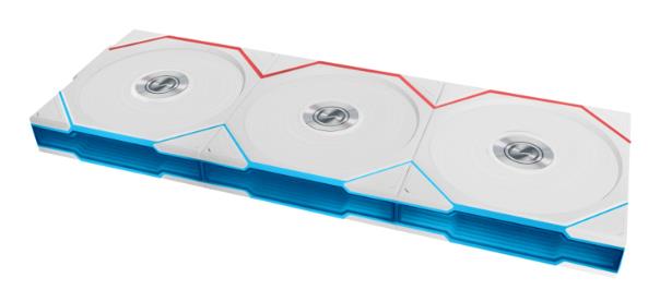 CASE FAN 120MM WRL REVERSE 3PCS G99 12RTL1W3W 00 LIAN LI