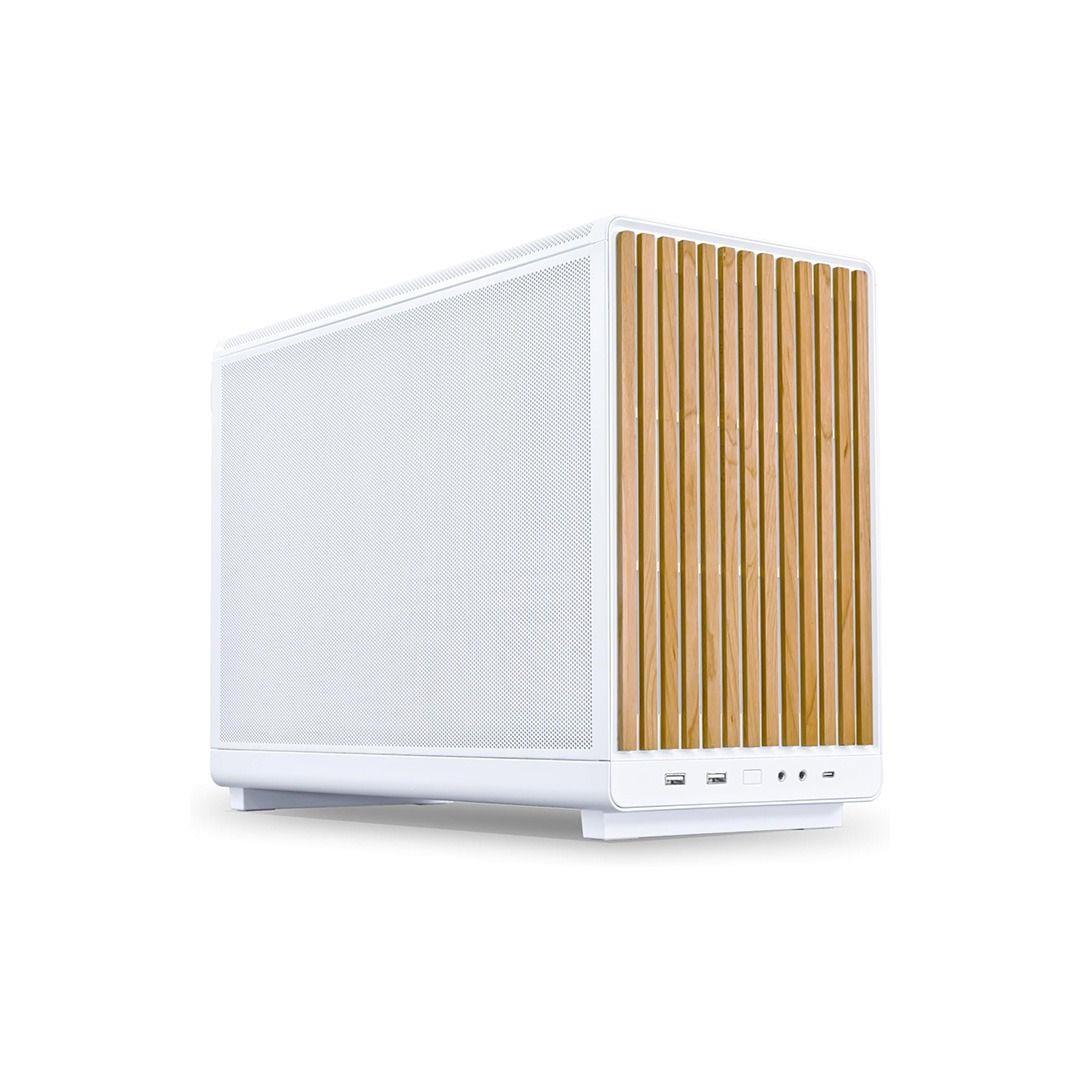 Case LIAN LI micro ATX Micro-ITX White Wood Micro Tower PC Lian Li A3-mATX Wood Edition White  G99 A3W-WD 00  G99 A3W-WD 00