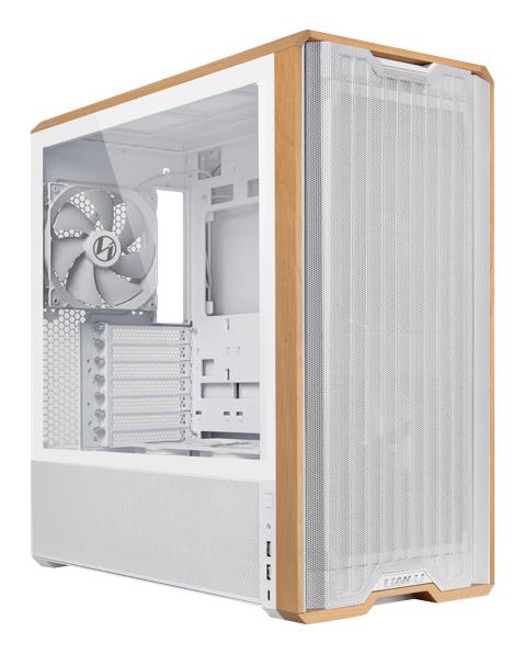 Case LIAN LI ATX micro ATX EATX SSI EEB White Midi Tower LANCOOL 217 G99 LAN217W 00