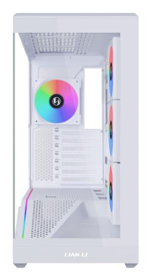 Case LIAN LI ATX micro ATX Mini-ITX EATX White Midi Tower PC G99 V100RW 01