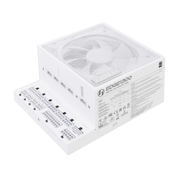 Power Supply LIAN LI EDGE1300 1300 Watts Efficiency 80 PLUS PLATINIUM PFC Active G9P EG1300 WE00 EU