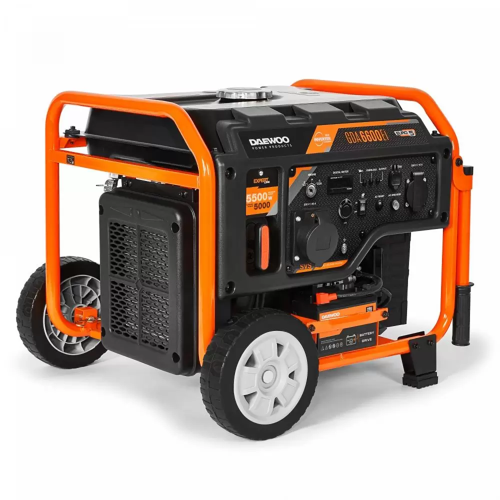 INVERTER GENERATOR 5.0KW 230V GDA 6600EI DAEWOO