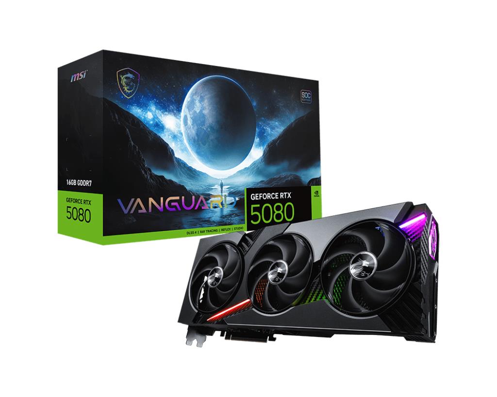 MSI GeForce RTX5080 16GB VANGUARD SOC