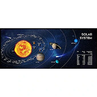 GEMBIRD Gaming mouse pad XL Cosmos