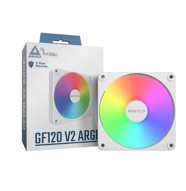 CASE FAN 120MM GF120 V2 ARGB PWM  W  MONTECH