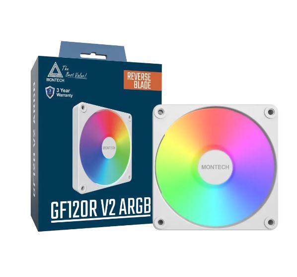 CASE FAN 120MM GF120R V2 ARGB PWM  W  MONTECH