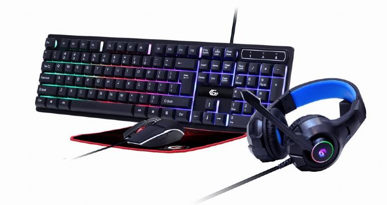 KEYBOARD USB GAMING KIT ENG GHOST GGS-UMGL4-02 GEMBIRD