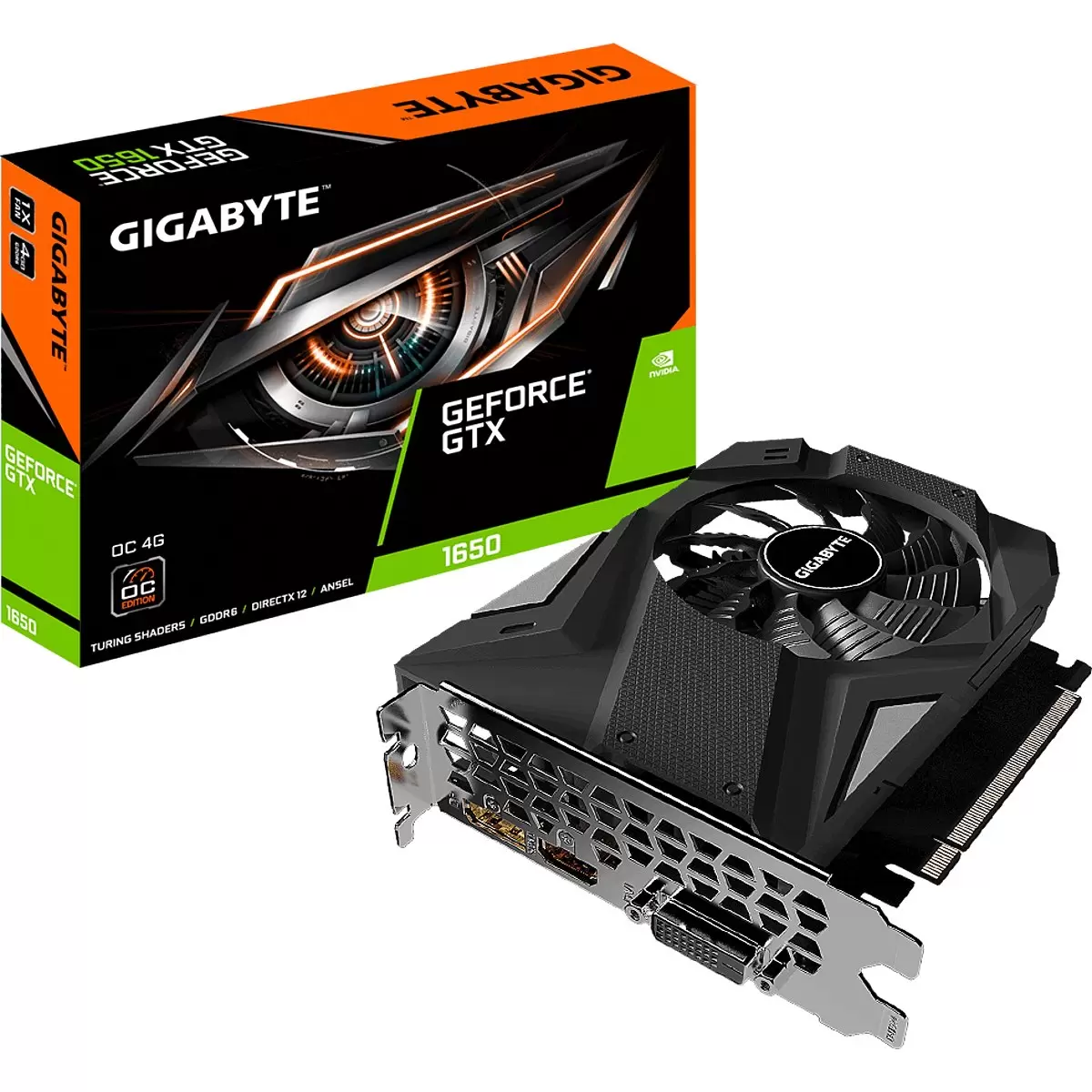 GIGABYTE GeForce GTX 1650 D6 OC 4G