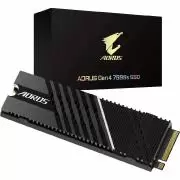 SSD GIGABYTE AORUS 1TB M.2 PCIE TLC Write speed 5500 MBytes sec Read speed 7000 MBytes sec TBW 700 TB MTBF 1600000 hours GP-AG70S1TB