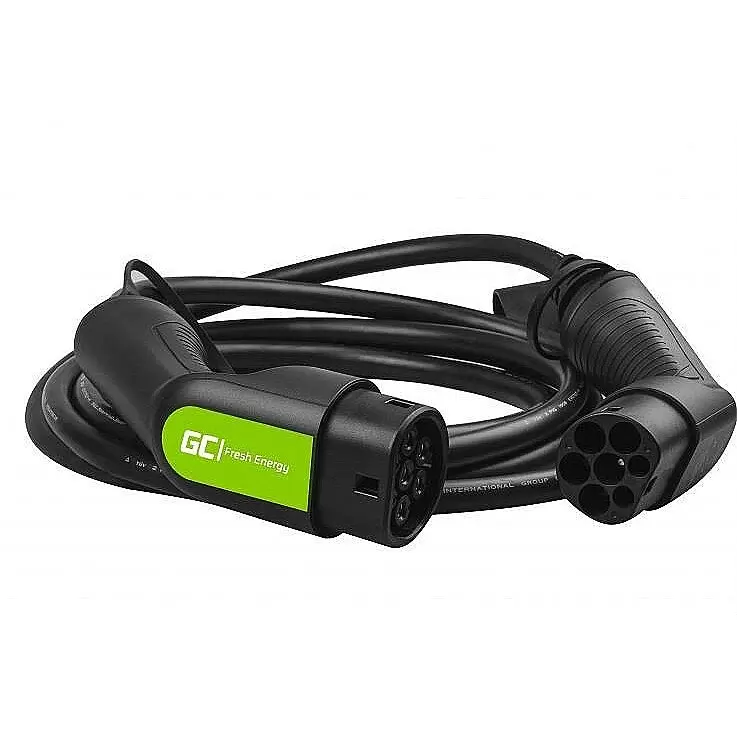 GREENCELL Cable for EV 32A 72kW 5m
