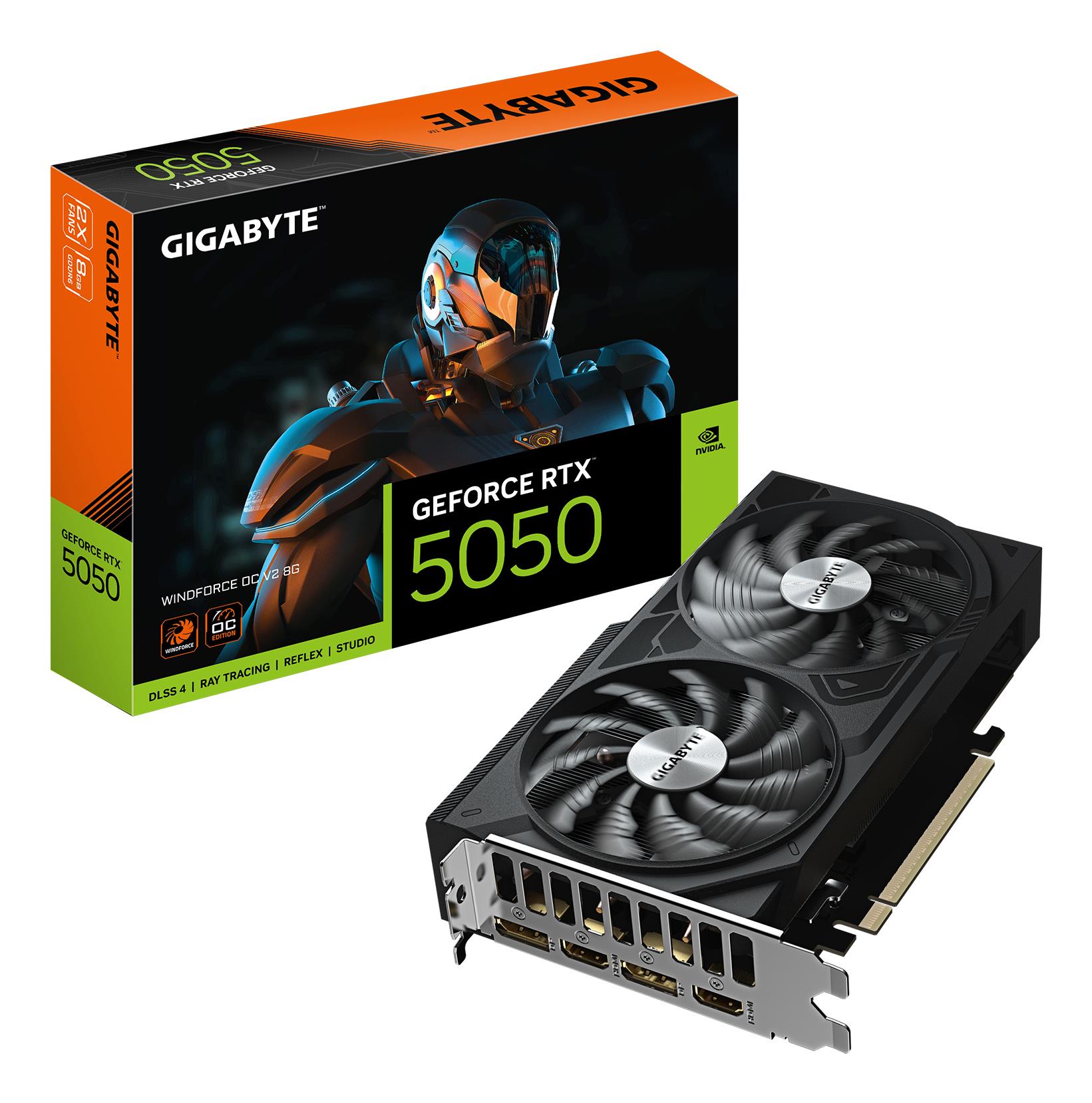 GIGABYTE GeForce RTX 5050 WINDFORCE OC