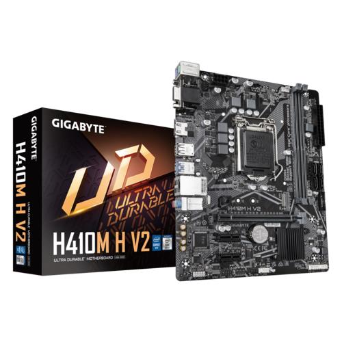 Mainboard GIGABYTE Intel Q470 Express LGA1200 Micro-ATX Memory DDR4 H410MHV22 0