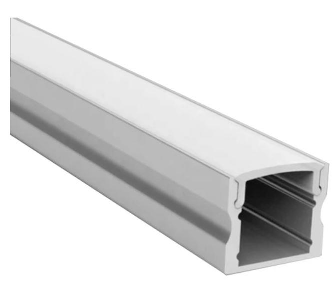 LIGHTSTRIP ACC PROFILE ALU 2M HB-17 2X14 4 VISIONAL
