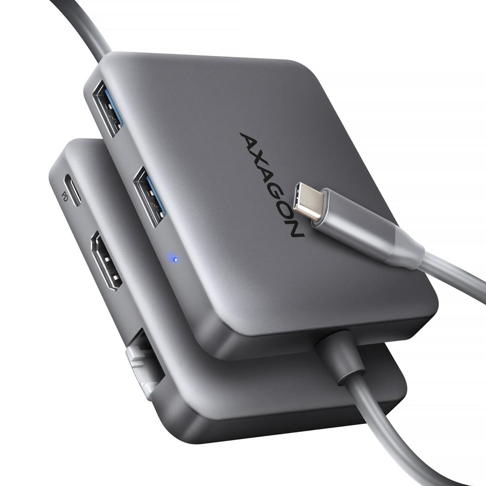 I O HUB USB-C 5IN1 5GBPS 0 2M HMC-5HL AXAGON