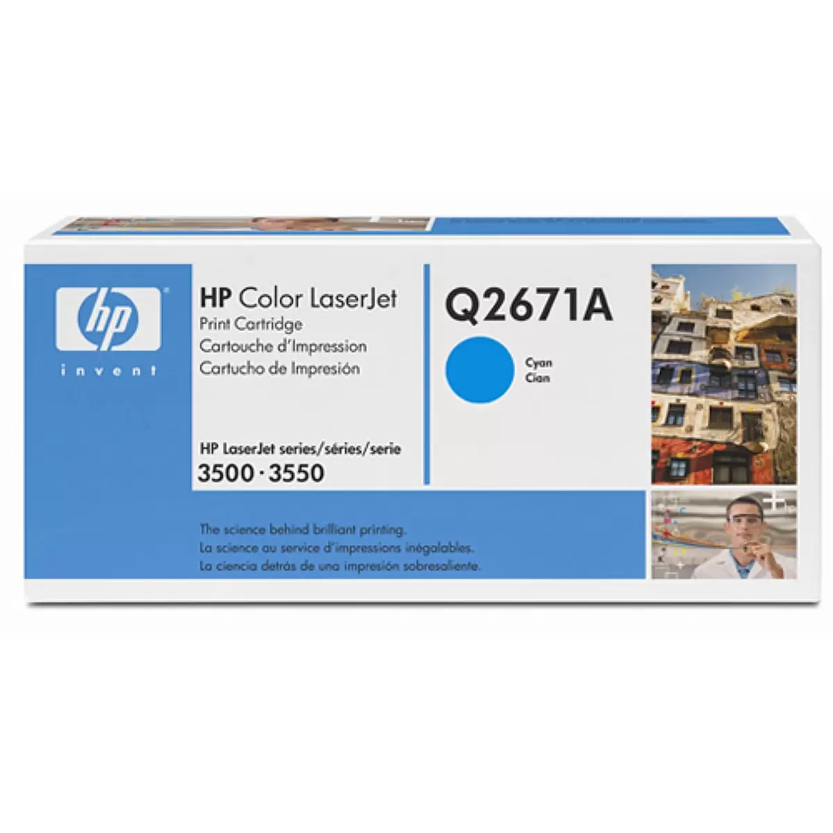 HP Toner cyan 4000pages CLJ3500 3550