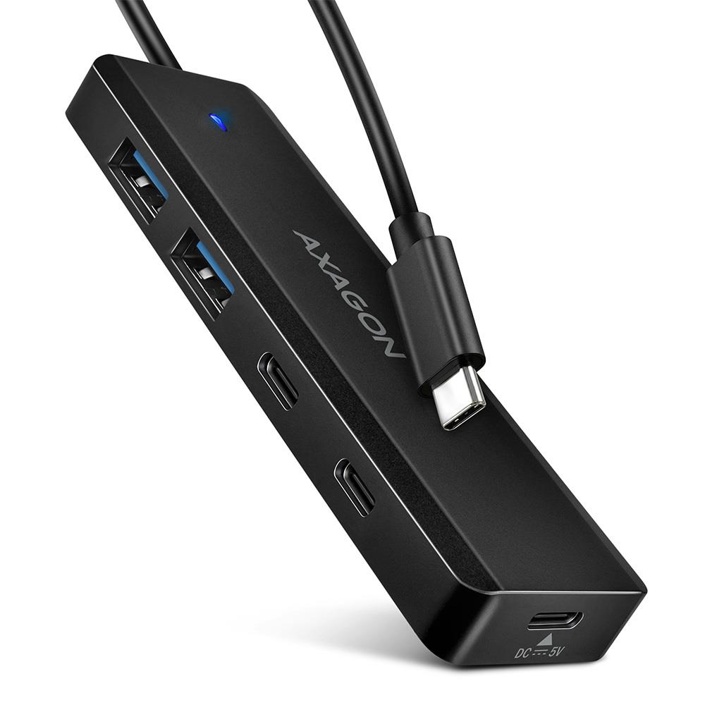 I O HUB USB-C TRAVEL 0 19M HUE-C2C AXAGON