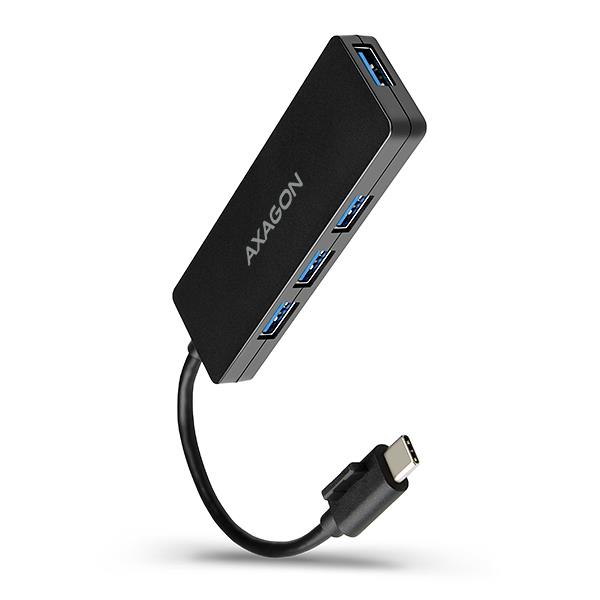 I O HUB USB-C 4PORT SLIM 0 14M HUE-G1C AXAGON