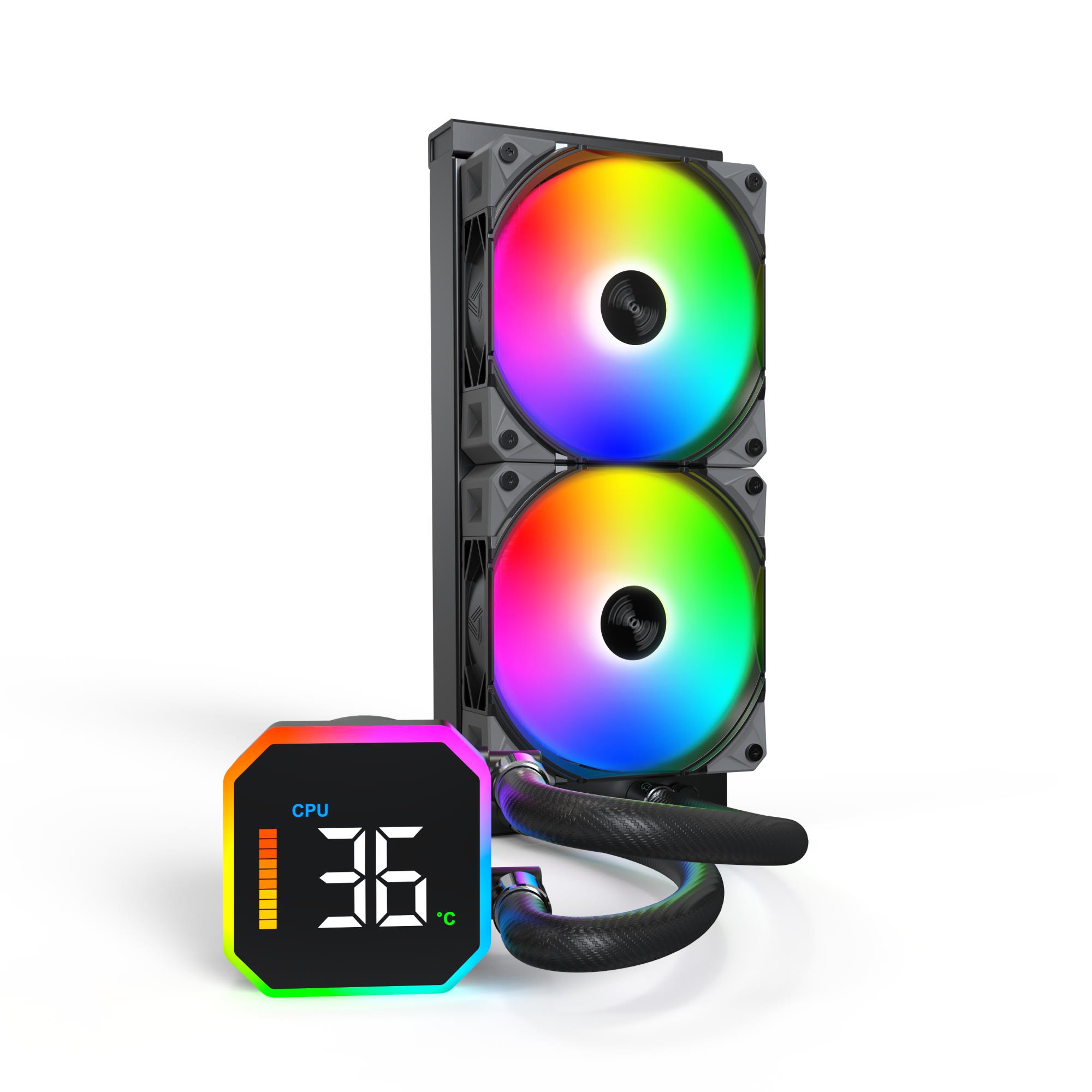 CPU COOLER MULTI SOCKET BLACK HYPERFLOW DIGITAL 240 MONTECH