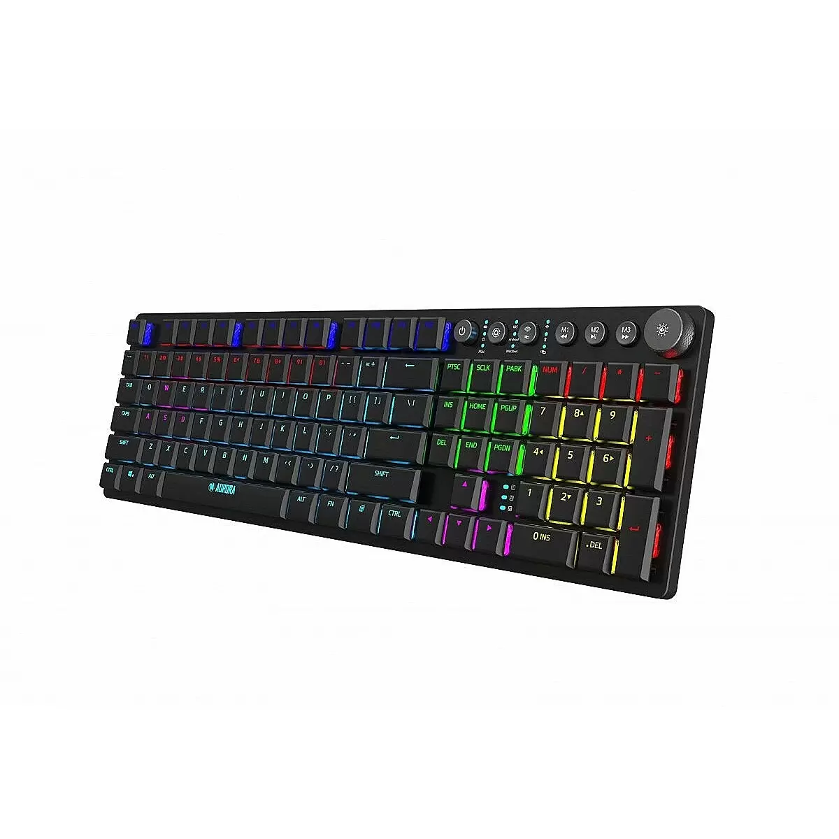 IBOX Aurora K-6 LED wired wireless KB