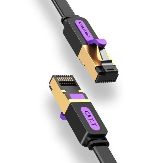 PATCH CABLE CAT 7 3M BLACK ICABI VENTION