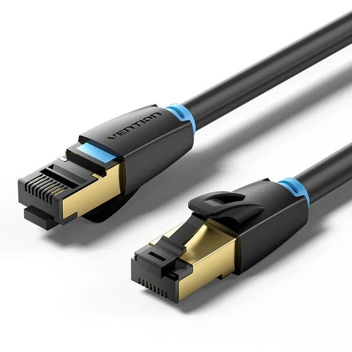 PATCH CABLE CAT 8 SFTP 1M BLACK IKABF VENTION