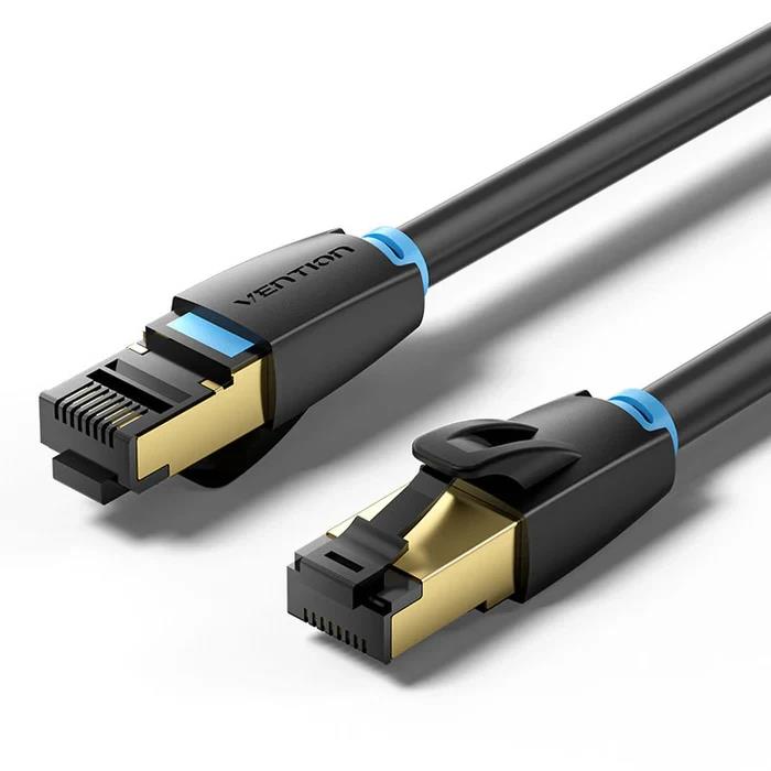 PATCH CABLE CAT 8 SFTP 5M BLACK IKABJ VENTION