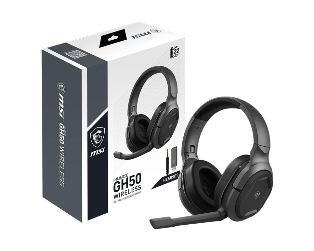 HEADSET IMMERSE GH50 WIRELESS MSI