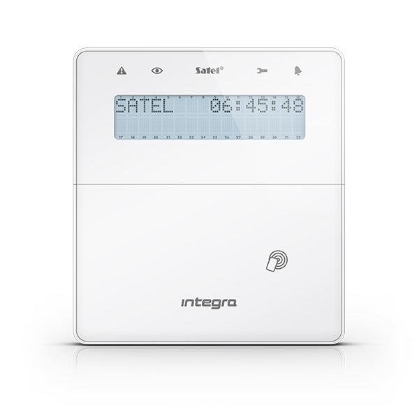 KEYPAD LCD  INTEGRA WHITE INT-KWRL2-W SATEL