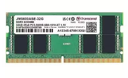 TRANSCEND 32GB JM DDR5 5600 SO-DIMM 2Rx8