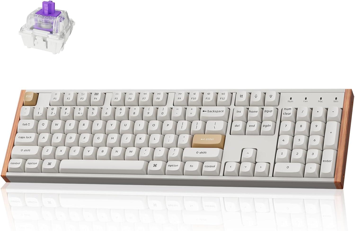 KEYBOARD WRL K10 HE SPECIAL ED WHITE K10H-Q1 KEYCHRON