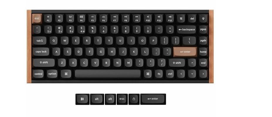 KEYBOARD WRL K2 HE SPECIAL ED  BLACK K2H-F1 KEYCHRON
