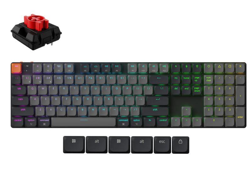 KEYBOARD WRL K5 RGB BLACK K5X-H1 KEYCHRON