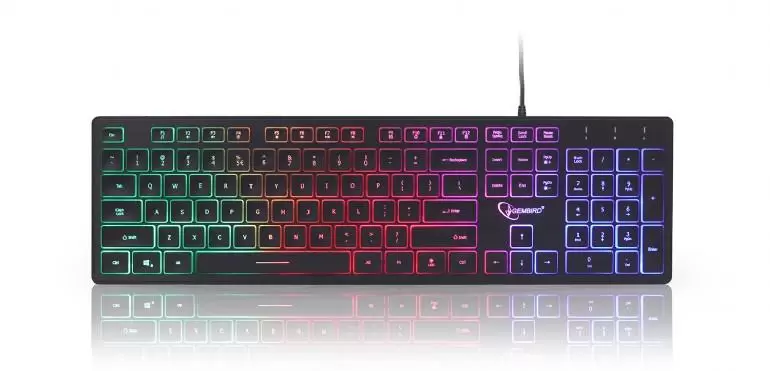KEYBOARD MULTIMEDIA USB ENG BLACK KB-UML-01 GEMBIRD