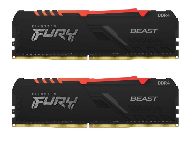 MEMORY DIMM 32GB PC25600 DDR4 KIT2 KF432C16BBAK2 32 KINGSTON