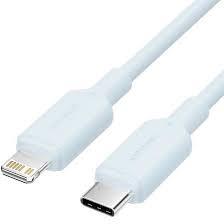 CABLE USB-C TO LIGHTNING 2M BLUE LAKSH VENTION