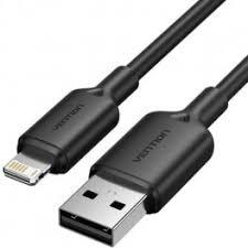 CABLE USB2 0 TO LIGHTNING 2M BLACK LAMBH VENTION