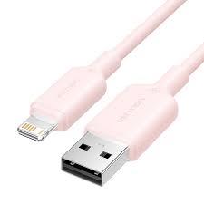 CABLE USB2 0 TO LIGHTNING 1M PINK LAMPF VENTION