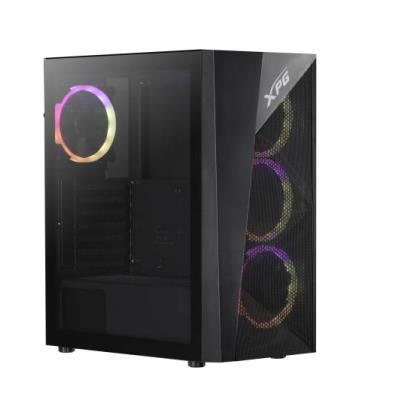Case ADATA XPG LANDER 500 MidiTower Case product features Transparent panel Not included ATX MicroATX MiniITX Colour Black LANDER5004A-BKCWW