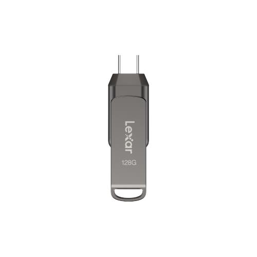 MEMORY DRIVE FLASH USB3 1 128G D400 LJDD400128G-BNQNG LEXAR