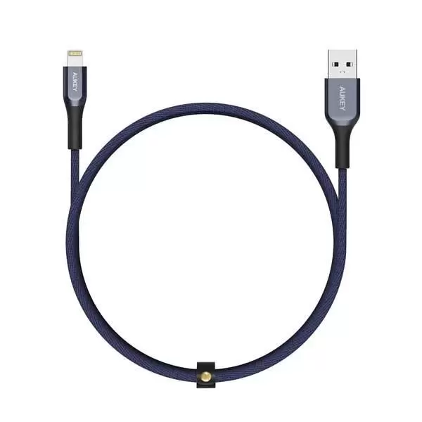 CABLE LIGHTNING TO USB CB-AKL1 1.2M BLUE LLTSN1005944 AUKEY